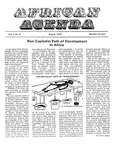 African Agenda, August 1972 by African American Solidarity Committee