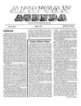 African Agenda, April 1973 by African American Solidarity Committee