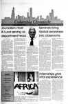 Columbia Chronicle (10/13/1986) by Columbia College Chicago
