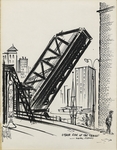 "Other Side of the Tracks - Canal Street" by John Fischetti