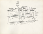 Untitled [1960 trip to Rome, Italy, Drawing 006] by John Fischetti