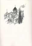 Untitled [1960 trip to Florence, Italy, Drawing 007] by John Fischetti