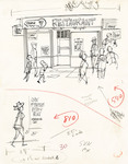 Untitled [1960 trip to New York, Drawing 002]