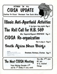 CIDSA Update, No. 6 by Coalition for Illinois Divestment from South Africa