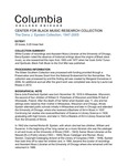 Guide to the Dena J. Epstein Collection by Columbia College Chicago
