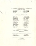 1966 Commencement Program by Columbia College Chicago