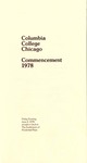 1978 Commencement Program by Columbia College Chicago