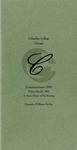 1993 Commencement Program by Columbia College Chicago