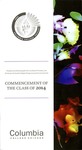 2014 Commencement Program by Columbia College Chicago