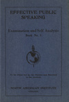 Examination and Self Analysis Book No. 03 by North American Institute