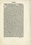 Leaf, side 1: "The Scriptores Astronomici Veteres", 1499 by Aldus Manutius