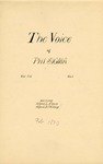 The Voice of the Phi Sigma -- 1890 -- Vol. 12, No. 01 by Phi Sigma
