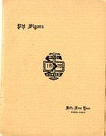 1928-1929 Annual Program by Phi Sigma