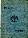 1934-1935 Annual Program by Phi Sigma