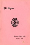 1955-1956 Annual Program