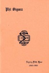 1962-1963 Annual Program
