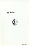 1984-1985 Annual Program by Phi Sigma