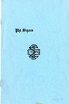 1986-1987 Annual Program by Phi Sigma