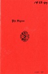 1988-1989 Annual Program by Phi Sigma