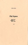 1999-2000 Annual Program by Phi Sigma