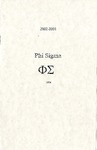 2002-2003 Annual Program by Phi Sigma