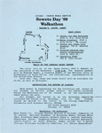 Soweto Day '89 Walker's Route Sheet by Chicago Committee in Solidarity with Southern Africa and Church World Service