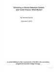 Schooling in Illinois Detention Centers and Youth Prisons: What Works? by Nicholas Samuel