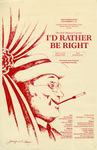 I'd Rather Be Right, 1983 by Columbia College Chicago